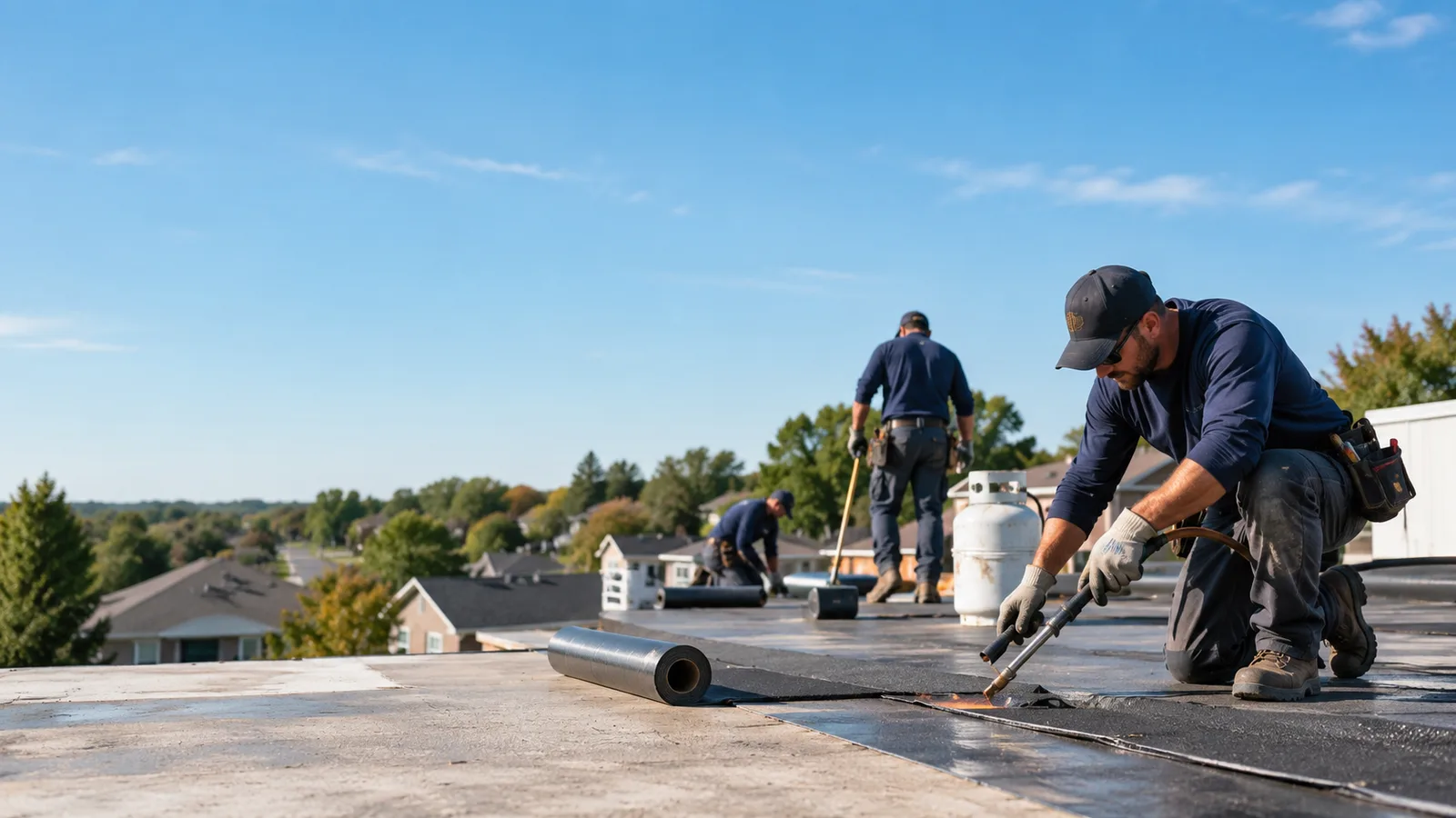 Flat Roof Leak Repair providers in Minster, OH